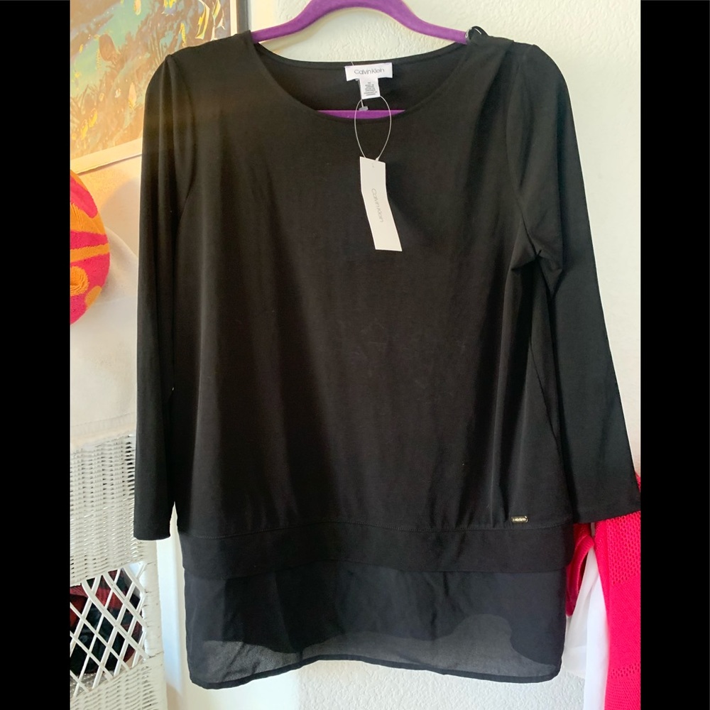 Calvin Klein blouse with tags